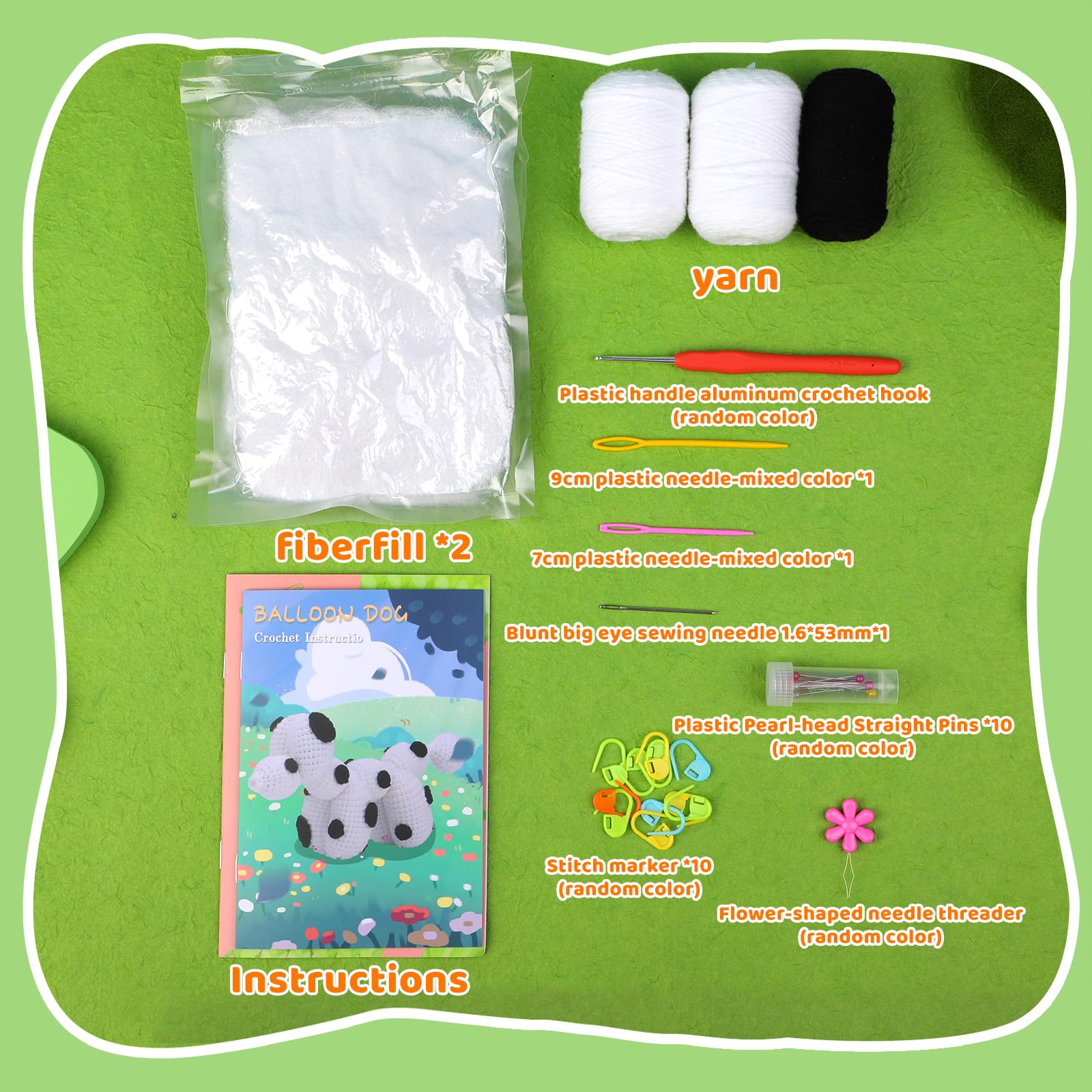Kits de crochet pour chiens débutants