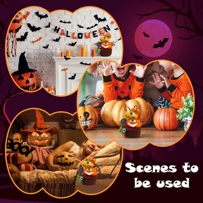 Kit de crochet pour débutants : citrouille en pot pour Halloween 