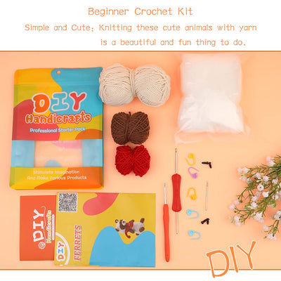 Kit de crochet pour furet pour débutants 