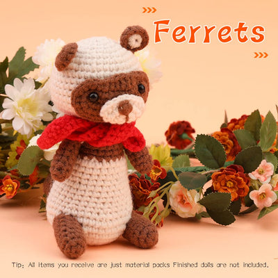 Kit de crochet pour furet pour débutants 