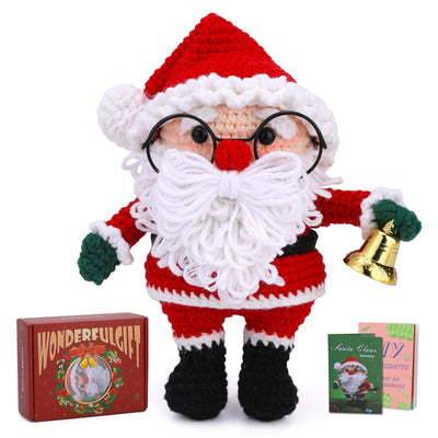 Kit de crochet de Noël Père Noël pour débutants 