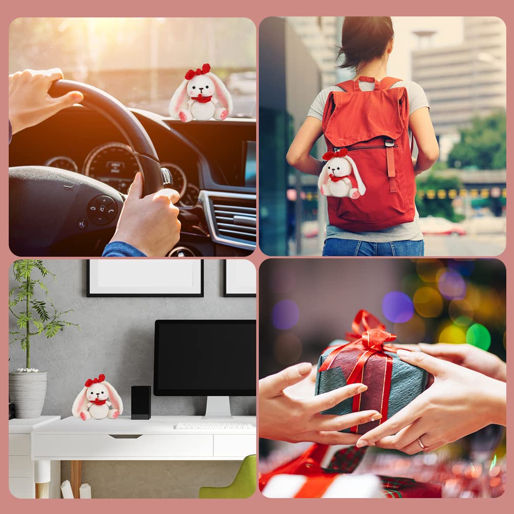 Kit de crochet Lapin Blanc pour débutants 